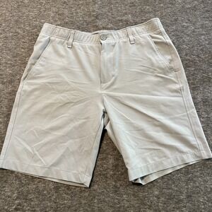 Under Armour UA Drive Gray Shorts Sz 34 Storm Tech Stretch 10" Style #: 1364409